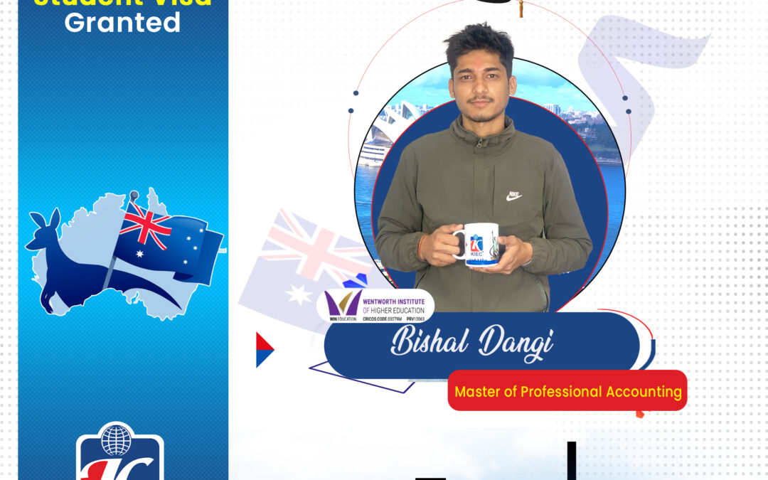 Bishal Dangi | Australia Student Visa Granted