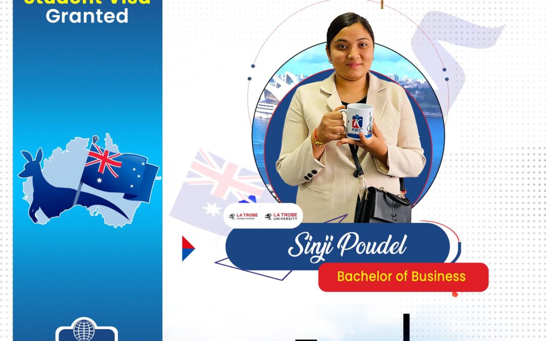 Sinji Poudel | Australia Student Visa Granted