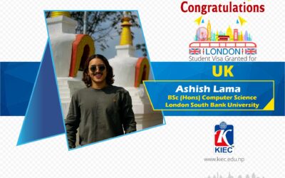Ashish Lama | UK Study Visa Granted