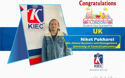Niket Pokharel | UK Study Visa Granted