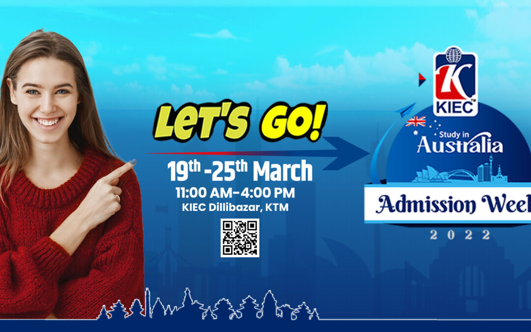 KIEC Presents – Australian Education Admission Week 19 – 25th March 2022 from 11 am to 4 pm