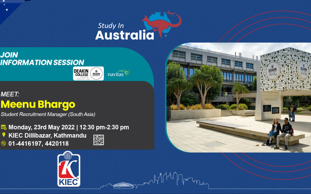 Join Information Session with Deakin College | NAVITAS, Australia