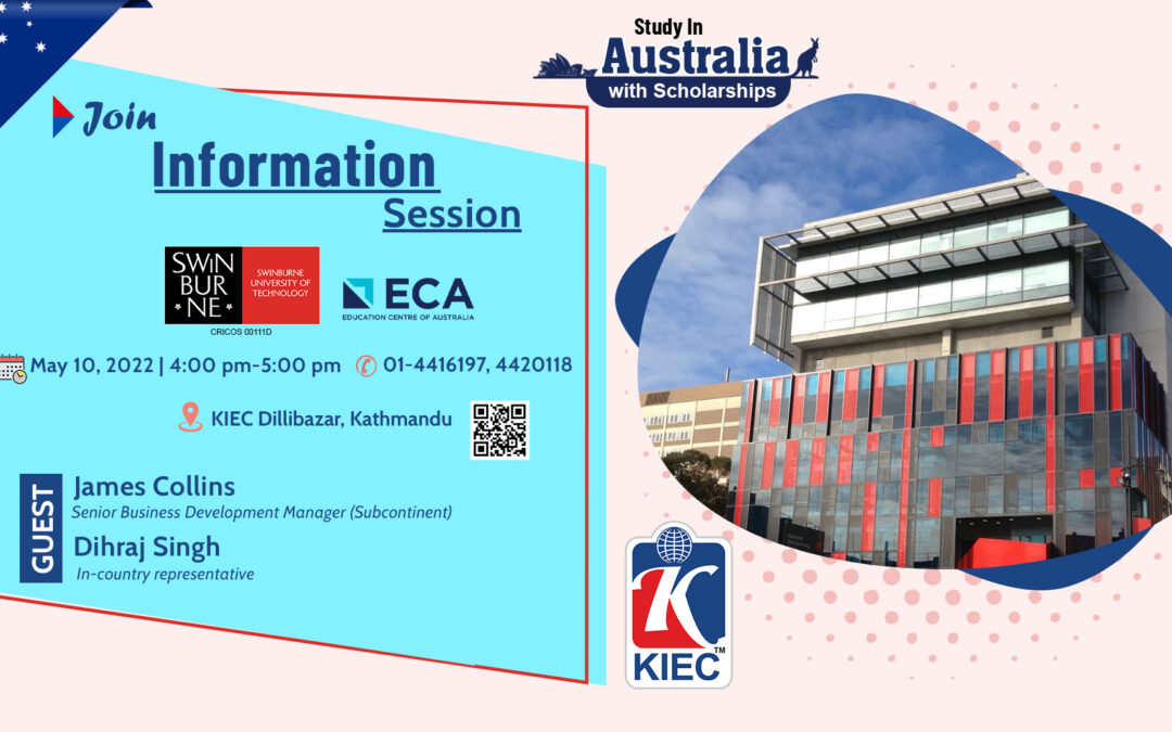 Join Information Session With Swinburne University Of Technology