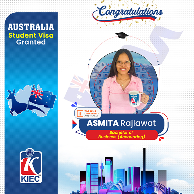ASMITA Rajlawat | Australian Visa Granted