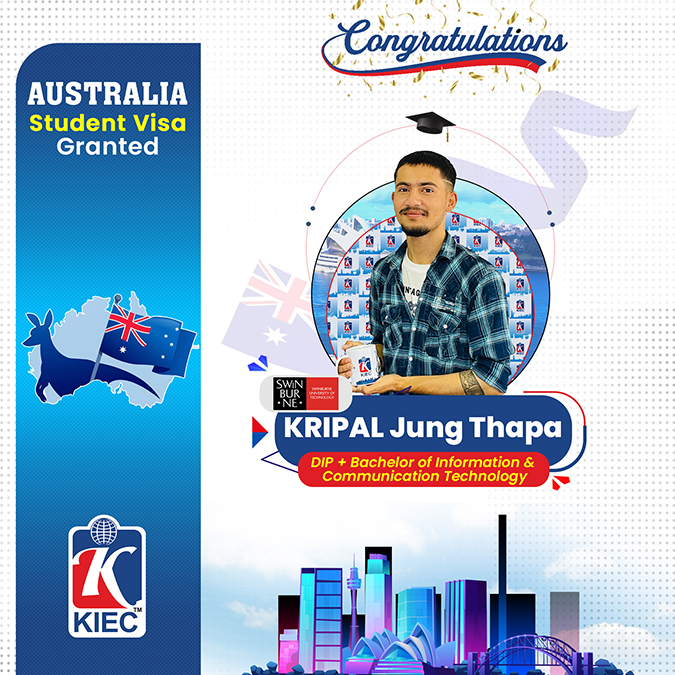 KRIPAL Jung Thapa | Australian Visa Granted