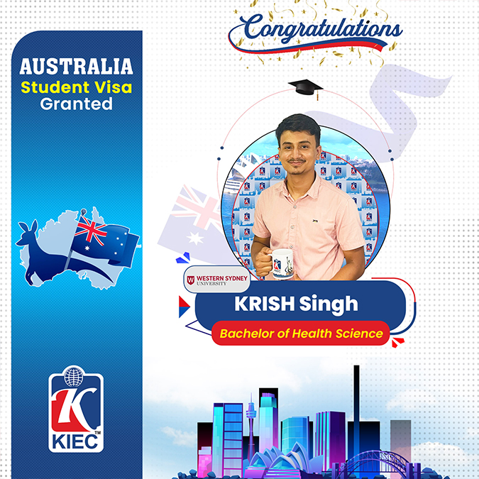 KRISH Singh | Australian Visa Granted