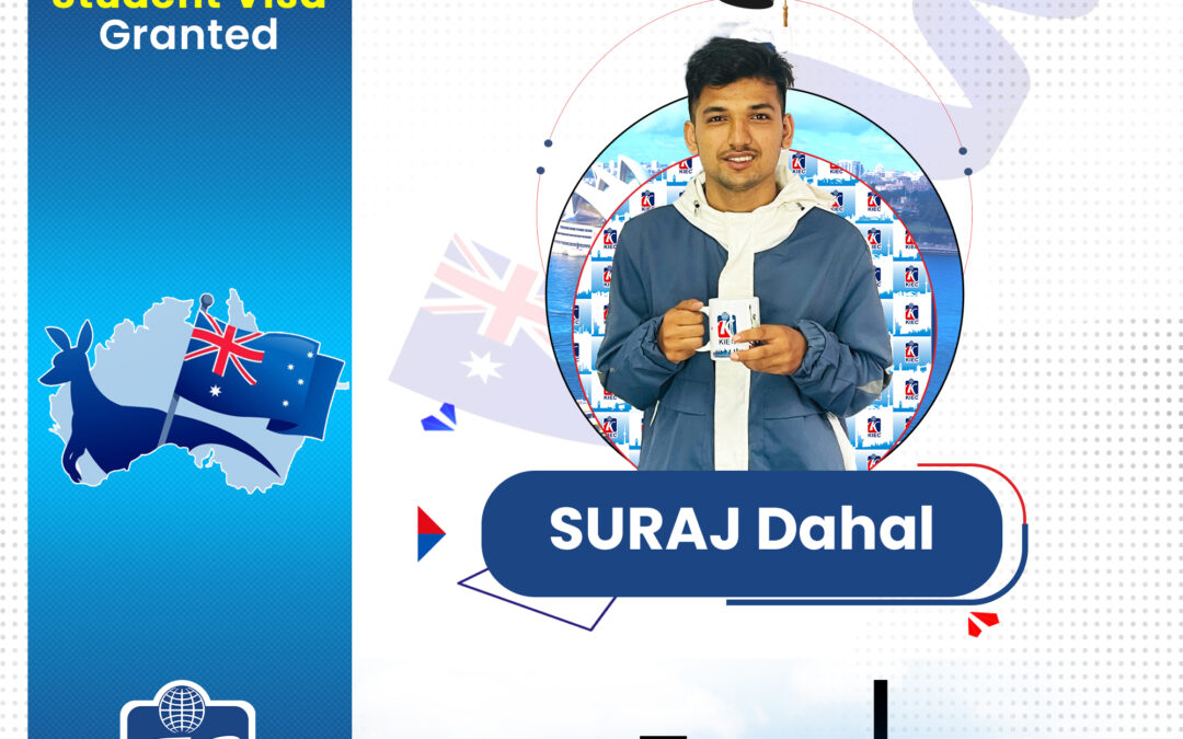 Suraj Dahal | Australian Visa Granted