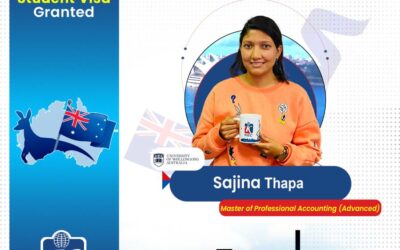 Sajina Thapa | Australia Student Visa Granted