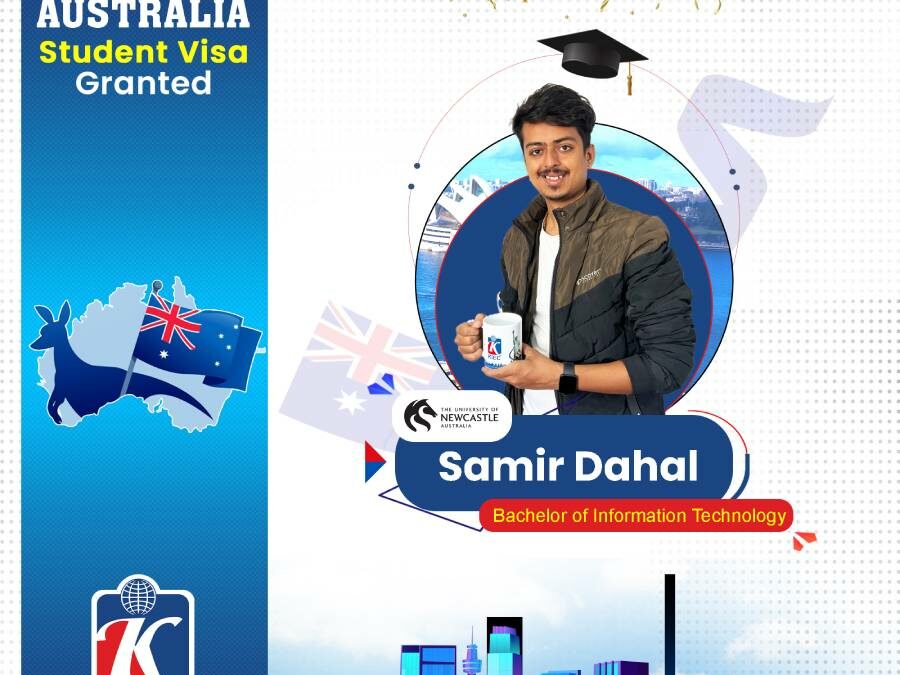 Samir Dahal | Australia Student Visa Granted