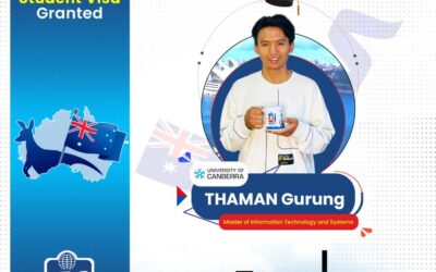 Thaman Gurung | Australia Student Visa Granted