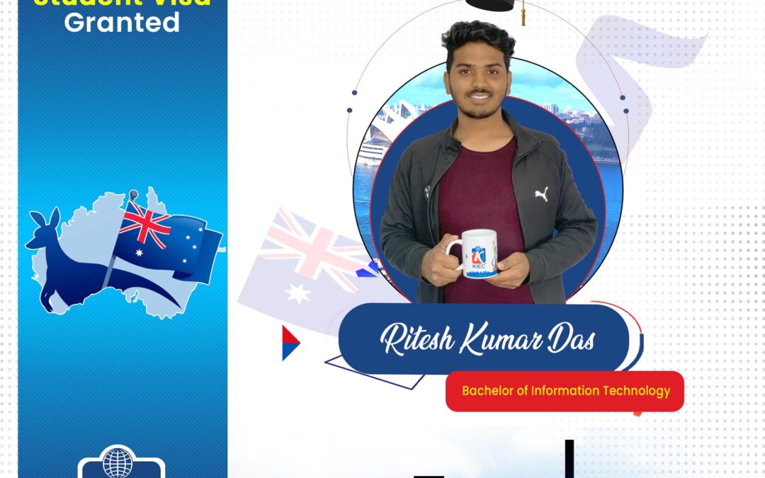 Ritesh Kumar Das | Australia Student Visa Granted