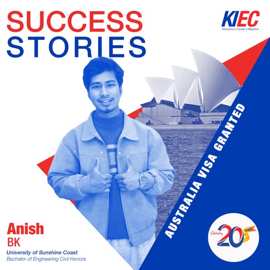 Success story of students receiving their student visa to study in Australia from Nepal